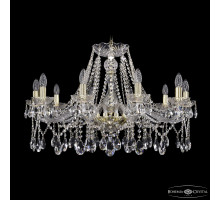 Подвесная люстра Bohemia Ivele Crystal 1413/10/300 G