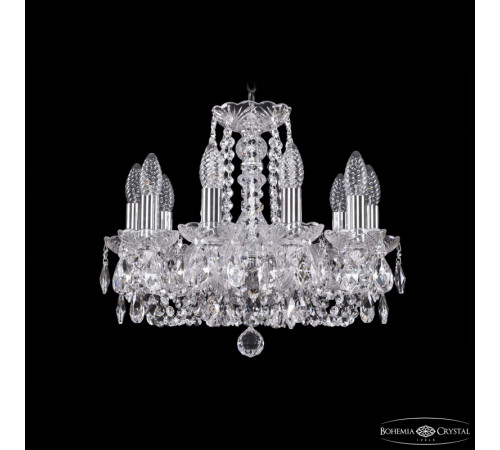 Подвесная люстра Bohemia Ivele Crystal 1402/10/141 Ni