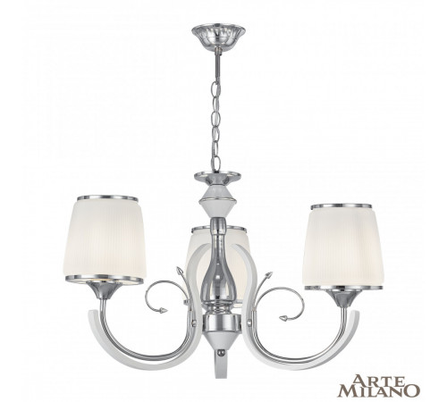 Подвесная люстра Arte Milano Florentia-9247 309247/3 Wh/Ni Подвесная люстра Arte Milano Florentia-9247 309247/3 Wh/Ni