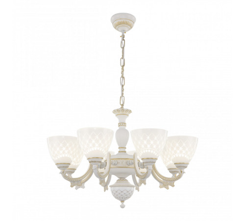 Подвесная люстра Arte Milano 343837/8 WT+G Подвесная люстра Arte Milano 343837/8 WT+G
