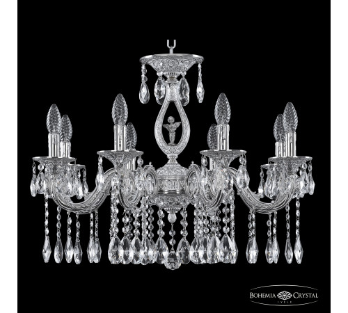 Подвесная люстра Bohemia Ivele Crystal Florence 71401/8/210 A NW FA10S Подвесная люстра Bohemia Ivele Crystal Florence 71401/8/210 A NW FA10S