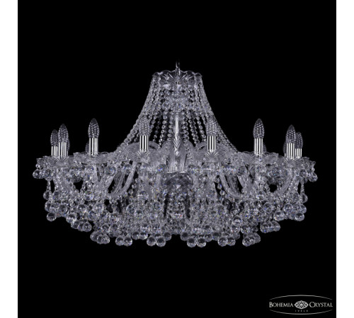 Подвесная люстра Bohemia Ivele Crystal 1409/16/360 Ni Подвесная люстра Bohemia Ivele Crystal 1409/16/360 Ni