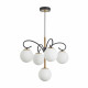 Подвесная люстра Arte Milano Neapolis 273808/4+1 BK/GD