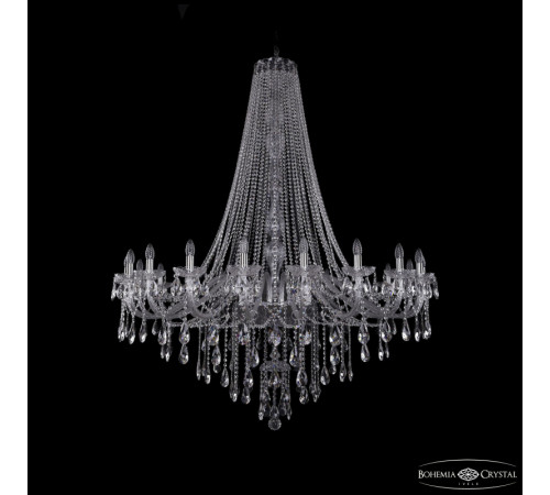Подвесная люстра Bohemia Ivele Crystal 1415/20/530/h-180 Ni Подвесная люстра Bohemia Ivele Crystal 1415/20/530/h-180 Ni