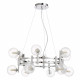Подвесная люстра Crystal Lux LUXURY SP12 CHROME