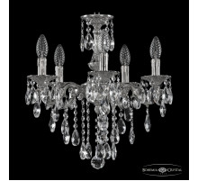 Подвесная люстра Bohemia Ivele Crystal Verona 72101/5/125 B Ni