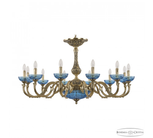 Подвесная люстра Bohemia Ivele Crystal Verona 72101P/12/360 GB P Aquamarine/M-1G Подвесная люстра Bohemia Ivele Crystal Verona 72101P/12/360 GB P Aquamarine/M-1G