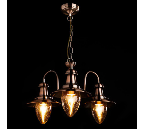 Подвесная люстра Arte Lamp Fisherman A5518LM-3RB Подвесная люстра Arte Lamp Fisherman A5518LM-3RB