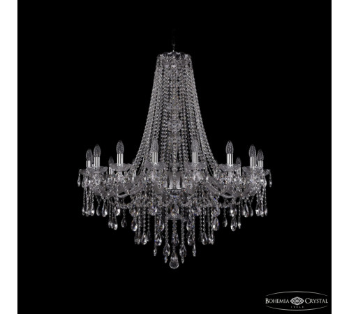 Подвесная люстра Bohemia Ivele Crystal 1415/16/360/h-112 Ni Подвесная люстра Bohemia Ivele Crystal 1415/16/360/h-112 Ni