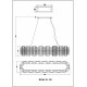 Подвесная люстра Wertmark Nelly WE158.32.123