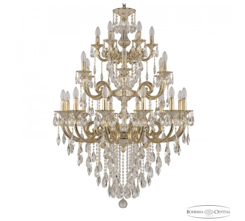 Подвесная люстра Bohemia Ivele Crystal Verona 72117/12+6+6/300/3D B GW Подвесная люстра Bohemia Ivele Crystal Verona 72117/12+6+6/300/3D B GW