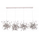 Подвесная люстра Crystal Lux GARDEN SP3х4 L1600 CHROME