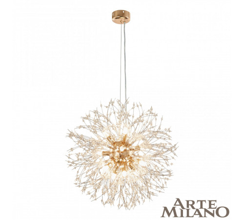 Подвесная люстра Arte Milano 74398.D500.H550.G9.12 G Подвесная люстра Arte Milano 74398.D500.H550.G9.12 G