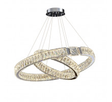 Подвесная люстра Delight Collection D8010P/2R/D800+600 gold/silver