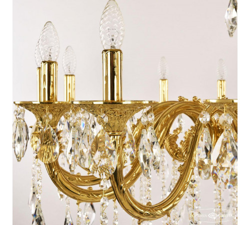 Подвесная люстра Bohemia Ivele Crystal Florence 71201/16/360 A G Подвесная люстра Bohemia Ivele Crystal Florence 71201/16/360 A G