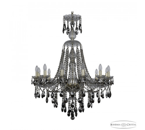 Подвесная люстра Bohemia Ivele Crystal 1415/12/300/XL-108 G R731 Подвесная люстра Bohemia Ivele Crystal 1415/12/300/XL-108 G R731