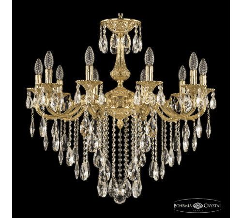 Подвесная люстра Bohemia Ivele Crystal Verona 72101/10/250 B G Подвесная люстра Bohemia Ivele Crystal Verona 72101/10/250 B G