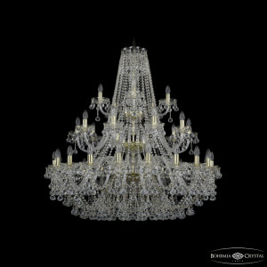 Подвесная люстра Bohemia Ivele Crystal 1409/20+10+5/400/3d G