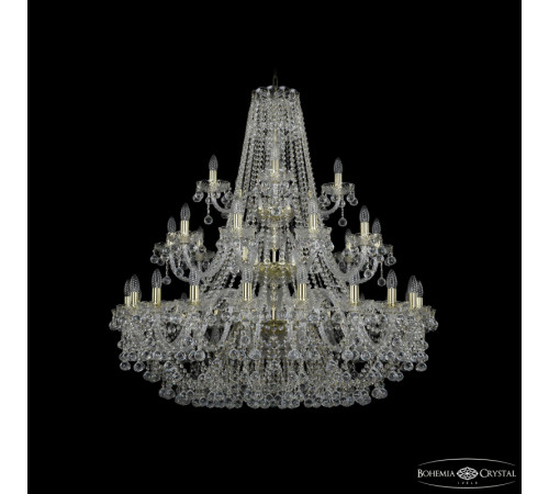 Подвесная люстра Bohemia Ivele Crystal 1409/20+10+5/400/3d G Подвесная люстра Bohemia Ivele Crystal 1409/20+10+5/400/3d G