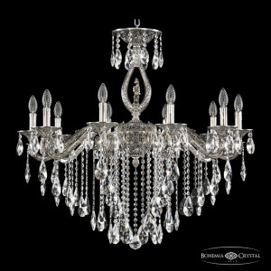 Подвесная люстра Bohemia Ivele Crystal Florence 71402/10/300 B NB FH1M