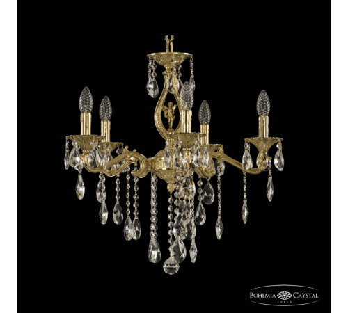 Подвесная люстра Bohemia Ivele Crystal Verona 72402/5/175 B G FA5S Подвесная люстра Bohemia Ivele Crystal Verona 72402/5/175 B G FA5S