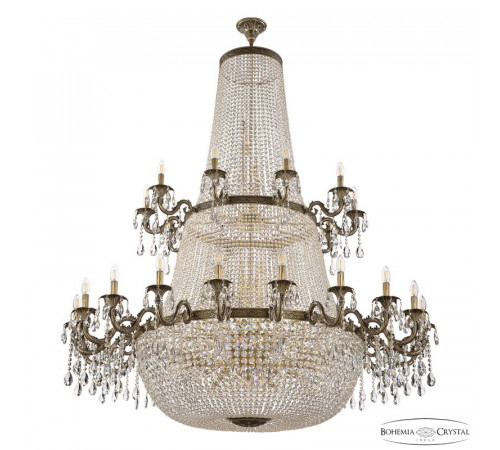 Подвесная люстра Bohemia Ivele Crystal AL2111H201/20+10/160OL/2D AGB Подвесная люстра Bohemia Ivele Crystal AL2111H201/20+10/160OL/2D AGB