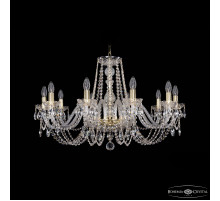 Подвесная люстра Bohemia Ivele Crystal 1402/10/300 G