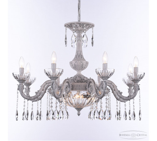 Подвесная люстра Bohemia Ivele Crystal AL79101P/8/250 A WMN P Clear/M-1H Подвесная люстра Bohemia Ivele Crystal AL79101P/8/250 A WMN P Clear/M-1H