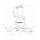 Подвесная люстра Ambrella Light Comfort LineTech FL51488
