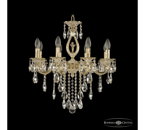 Подвесная люстра Bohemia Ivele Crystal Verona 72401/8/175 B GW FA10S Подвесная люстра Bohemia Ivele Crystal Verona 72401/8/175 B GW FA10S