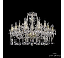 Подвесная люстра Bohemia Ivele Crystal 1413/12+6/300 G