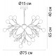 Подвесная люстра Arte Lamp Candy A7274SP-45GO