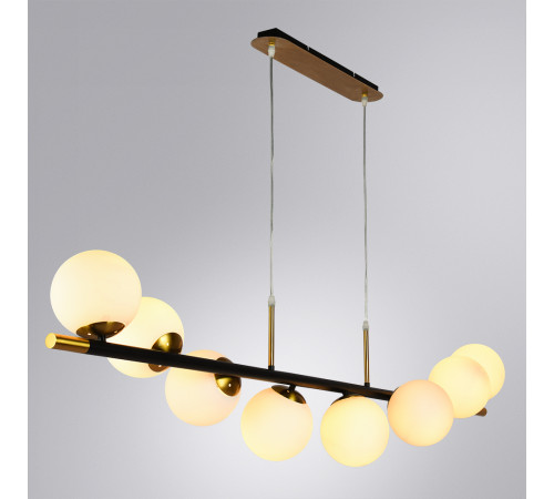 Подвесная люстра Arte Lamp Alcor A2224SP-8BK Подвесная люстра Arte Lamp Alcor A2224SP-8BK