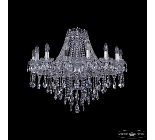 Подвесная люстра Bohemia Ivele Crystal 1415/16/300 Ni Подвесная люстра Bohemia Ivele Crystal 1415/16/300 Ni