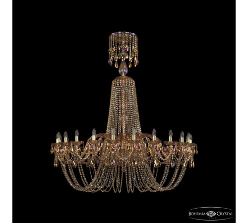 Подвесная люстра Bohemia Ivele Crystal 1402/24/530/XL-164 G M777 Подвесная люстра Bohemia Ivele Crystal 1402/24/530/XL-164 G M777