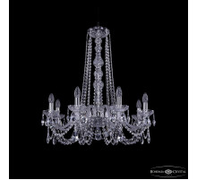 Подвесная люстра Bohemia Ivele Crystal 1402/8/240/h-73 Ni
