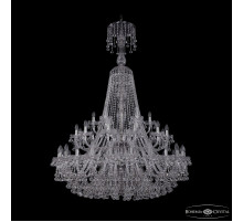 Подвесная люстра Bohemia Ivele Crystal 1409/24+12+6/460/XL-175/2d Ni