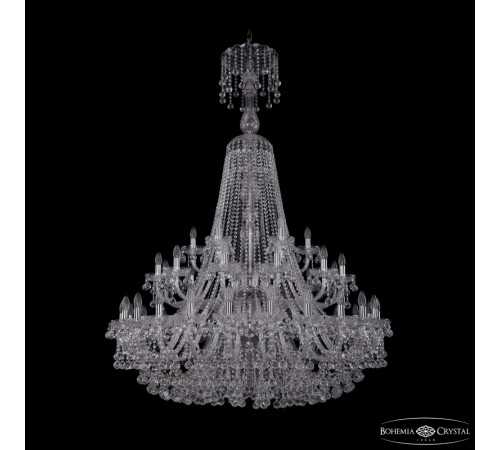 Подвесная люстра Bohemia Ivele Crystal 1409/24+12+6/460/XL-175/2d Ni Подвесная люстра Bohemia Ivele Crystal 1409/24+12+6/460/XL-175/2d Ni