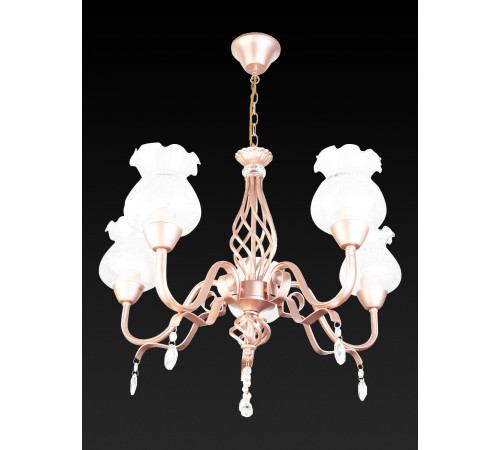Подвесная люстра Toplight Kelli TL5680D-05PG Подвесная люстра Toplight Kelli TL5680D-05PG