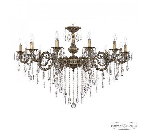 Подвесная люстра Bohemia Ivele Crystal AL79104/12/430 B AGB Подвесная люстра Bohemia Ivele Crystal AL79104/12/430 B AGB