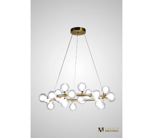 Подвесная люстра AM Group AM470 D500 POLISHED GOLD Подвесная люстра AM Group AM470 D500 POLISHED GOLD