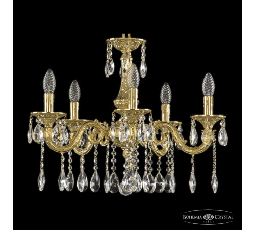 Подвесная люстра Bohemia Ivele Crystal Florence 71101/5/175 A G Подвесная люстра Bohemia Ivele Crystal Florence 71101/5/175 A G