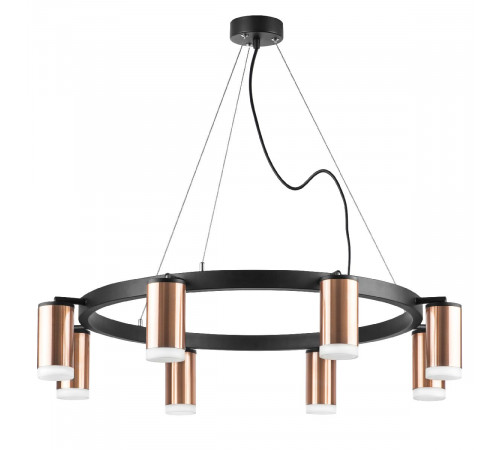 Подвесная люстра Lightstar Rullo (571018+214430-8+202430-8) LR0183080 Подвесная люстра Lightstar Rullo (571018+214430-8+202430-8) LR0183080