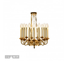 Подвесная люстра iLamp Louvre MD8551-15 GD