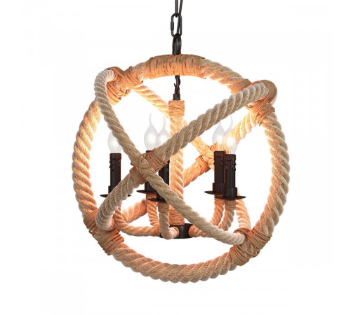 Подвесная люстра LOFT IT Rope Loft1194-5 Подвесная люстра LOFT IT Rope Loft1194-5