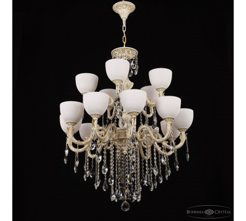 Подвесная люстра Bohemia Ivele Crystal AL79101/10+5/250/2D B WMG P1 U Line