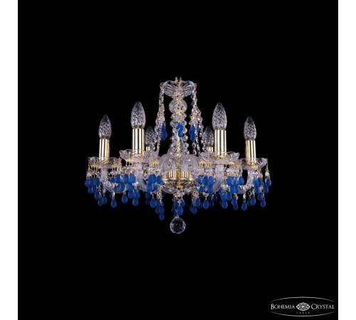 Подвесная люстра Bohemia Ivele Crystal 1410/6/160 G V3001