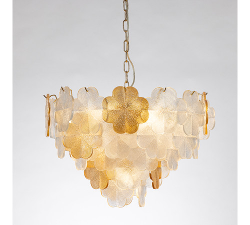 Подвесная люстра Arte Lamp Mallika A4077LM-10GO Подвесная люстра Arte Lamp Mallika A4077LM-10GO