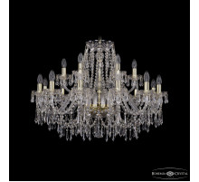 Подвесная люстра Bohemia Ivele Crystal 1403/12+6/300 G