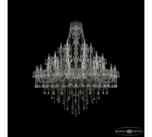 Подвесная люстра Bohemia Ivele Crystal 1415/24+12+6/530 Ni Подвесная люстра Bohemia Ivele Crystal 1415/24+12+6/530 Ni